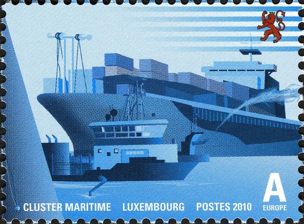 Yacht and Container Ship