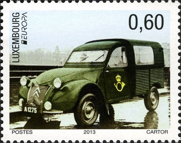 EUROPA - The post office van