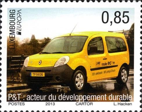 EUROPA - The post office van