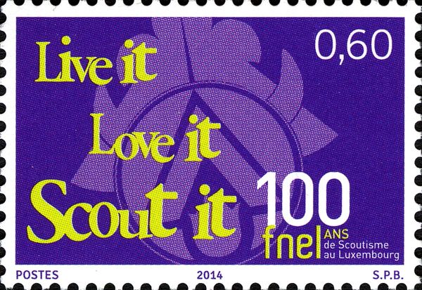 100 years of scouting in Luxembourg