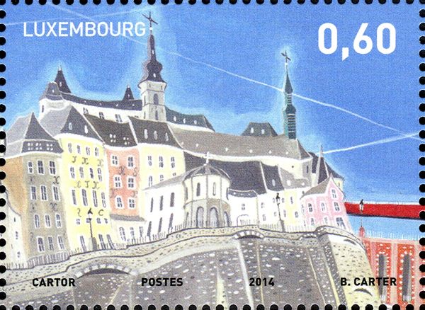 Old quarters and fortifications of City of Luxembourg