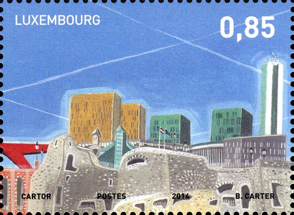 Old quarters and fortifications of City of Luxembourg