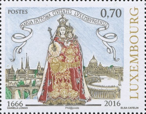 350 years Holy Mary, Patron of Luxembourg City
