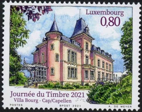 Stamp Day 2021 : Villa Bourg, Capellen