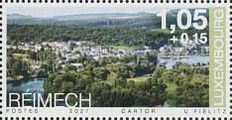 View of Réimech (Remich)
