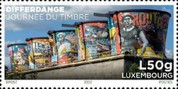 Stamp Day 2022 : Street Art in Differdange