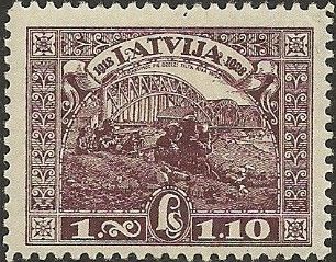 Great Latvian Coat of Arms with Bearers
