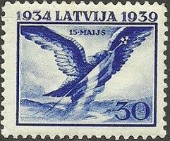 Eagle with National Flag
