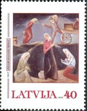 Refugees by Jēkabs Kazāks (1917)