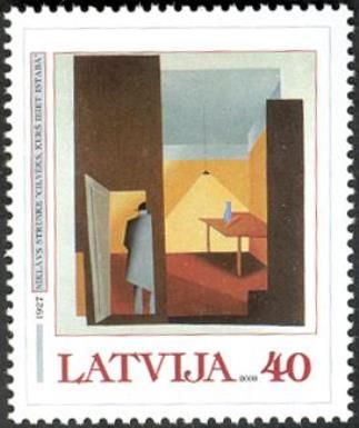 Man Enters Room by Niklāvs Strunke (1927)