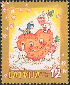 Heart, Rabbit, Bluebird and Children