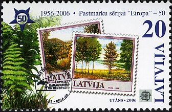 1999 Latvian Europa Stamp - 30s
