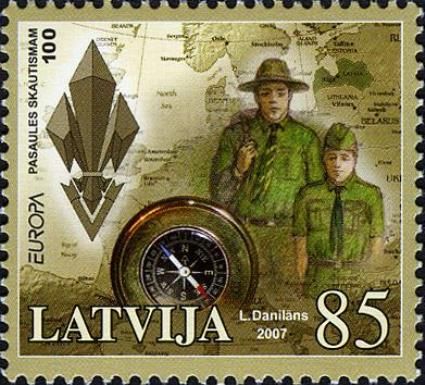 Europa - Centenary of World Scouting Movement