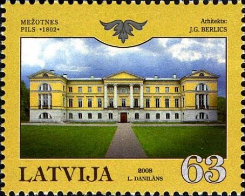 Mežotnes Palace, Bauska (1802)