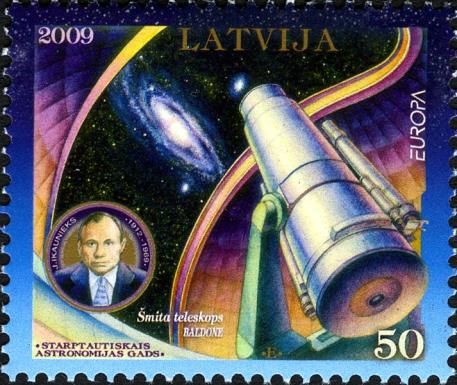 Europa - Janis Ikaunieks and Schmidt Telescope