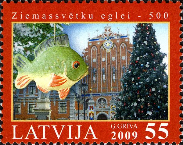 Christmas - Fish and Christmas Tree