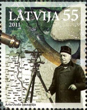 F.G.W. von Struve, Map and Surveying Instrument