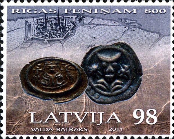 800th Anniversary of First Coins of Rīga