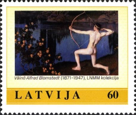 Archer by Vaino Alfred Blomstedt (1871-1947)