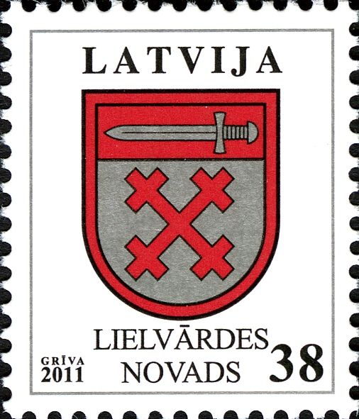 Coat of Arms of Lielvārdes Novads