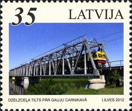 Carnikava Railway Bridge, Latvia