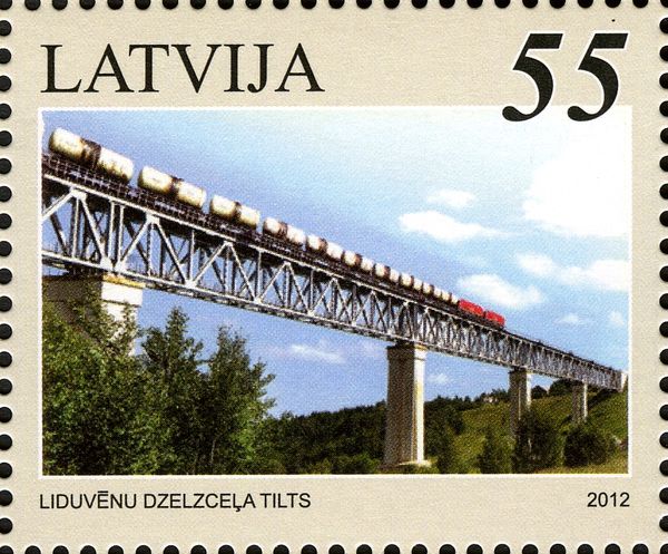 Lyduvėnai Railway Bridge, Lithuania