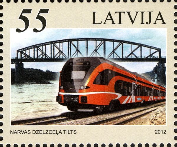 Narva Railway Bridge, Estonia