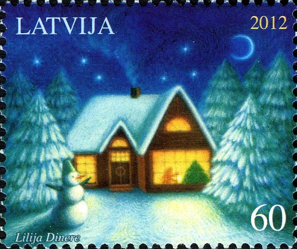 Christmas - Snow Covered House