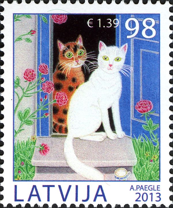 Cats in Doorway