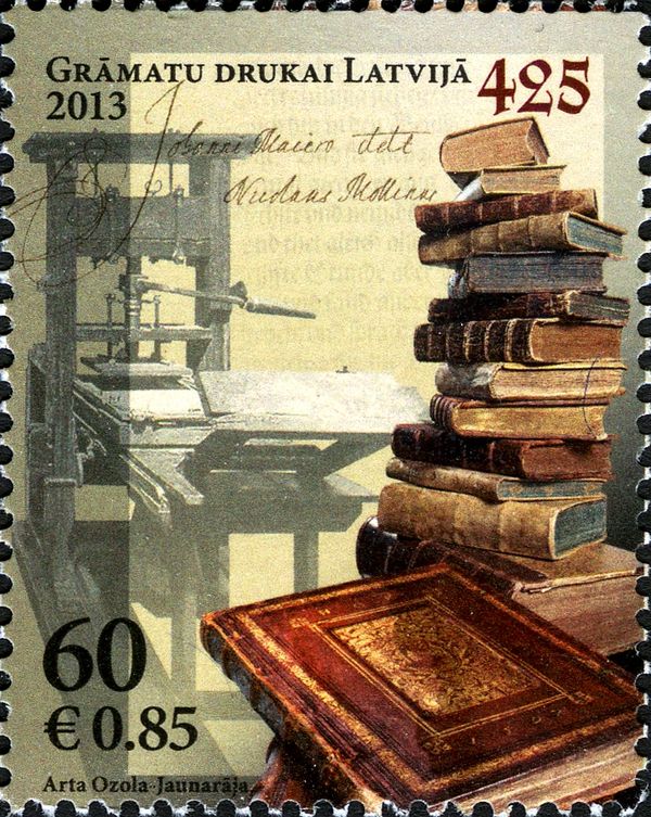425th Anniversary of Printing in Latvia