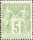 Type Sage (Type II) Spanish surcharge - in CARMINE