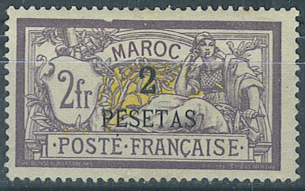 Type Merson Spanish surcharge
