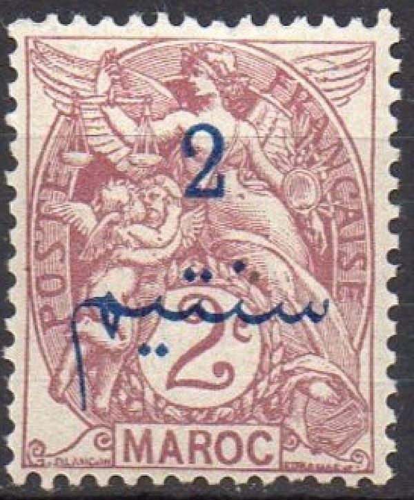 Type Blanc Spanish surcharge