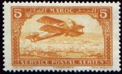 Biplane over Casablanca
