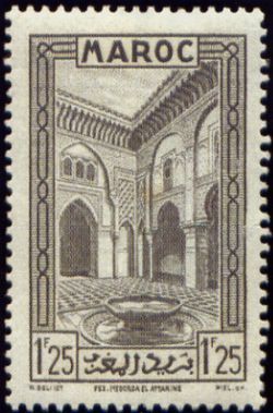 Fés: Medersa el Aharine