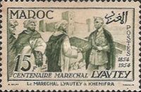 Marshal Lyautey in Khenifra