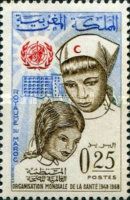Red Cross Nurse with Girl