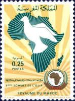 Peace Dove over Africa, OUA Emblem