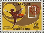 Postman, Stamp with Round Cancel