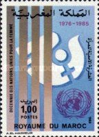 Emblems of the UN and the Women's Decade