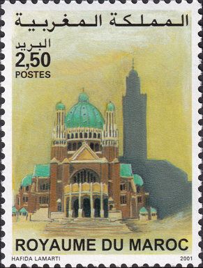 Sacred Heart Basilica, Koekelberg (1970), Shadow of the Mosq