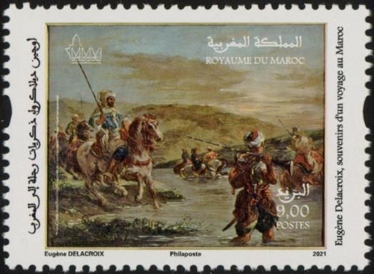 Memories Of A Trip To Morocco by Eugène Delacroix