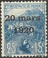 Widow, View of Monaco overprint