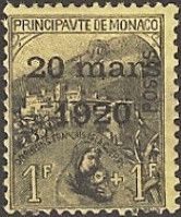 Widow, View of Monaco overprint