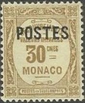 Numeral overprinted