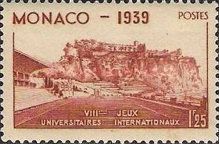 Louis II Stadium, Rock of Monaco in the Background