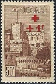 Clocktower of the Palace overprint and surcharge
