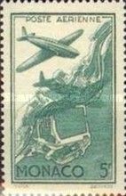 Plane Morane Saulnier MS 406 over Monaco Map