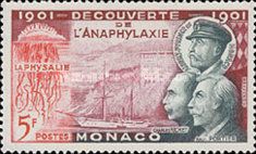 Hirondelle II, Richet, Portier, Prince Albert I