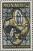 Stained Glass Window from the Basilica of Lourdes